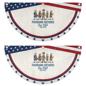 Funny Founding Fathers Fan Club Patriotic Fan Flag American History