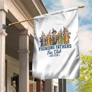 Funny Founding Fathers Fan Club Garden Flag American History Lovers TS12 Print Your Wear