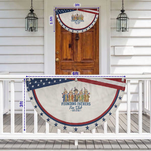 Funny Founding Fathers Fan Club Patriotic Fan Flag American History Lovers