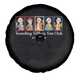 Funny Founding Fathers Fan Club Patriotic History Spare Tire Cover TS12 Print Your Wear