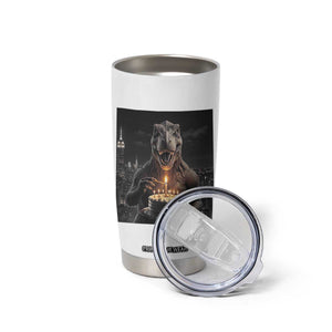 Funny Birthday Dinosaur Tumbler Cup Prehistoric Party Celebration TS12 Print Your Wear