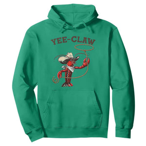 Yee Claw Hoodie Funny Crawfish Cajun Seafood Festival TS12 Irish Green Print Your Wear