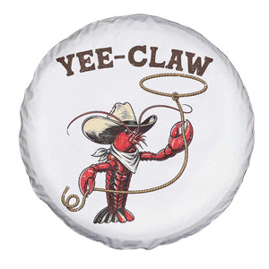 Yee Claw Spare Tire Cover Funny Crawfish Cajun Seafood Festival TS12 Print Your Wear
