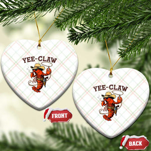 Yee Claw Southern Crawfish Ceramic Ornament Funny Seafood Party Graphic TS12 Print Your Wear
