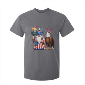 Funny Statue Of Liberty Gnome T Shirt For Kid Patriotic 4th Of July