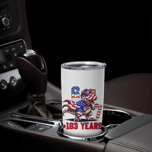 Funny 67 Meme Dinosaur American Pride Tumbler Cup USA 250th Anniversary
