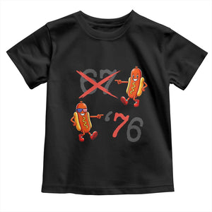 Funny 67 Meme Hot Dog Lover Toddler T Shirt USA 250 BBQ Celebration