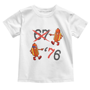 Funny 67 Meme Hot Dog Lover Toddler T Shirt USA 250 BBQ Celebration