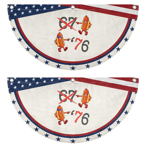 Funny 67 Meme Hot Dog Lover Patriotic Fan Flag USA 250 BBQ Celebration
