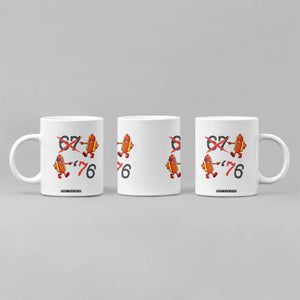 Funny 67 Meme Hot Dog Lover Coffee Mug USA 250 BBQ Celebration