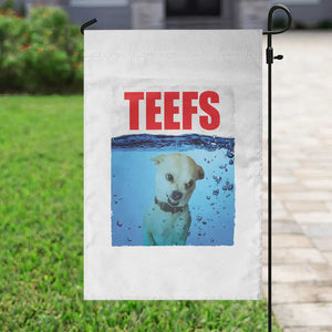 Chihuahua Dog Meme Garden Flag Funny Horror Movie Poster Dog Teefs TS12 Print Your Wear