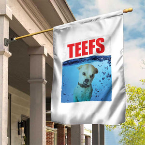 Chihuahua Dog Meme Garden Flag Funny Horror Movie Poster Dog Teefs TS12 Print Your Wear