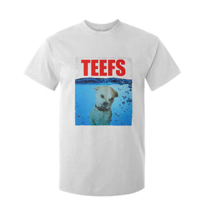 Chihuahua Dog Meme T Shirt For Kid Funny Horror Movie Poster Dog Teefs TS12 White Print Your Wear