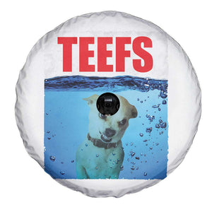 Chihuahua Dog Meme Spare Tire Cover Funny Horror Movie Poster Dog Teefs TS12 Print Your Wear