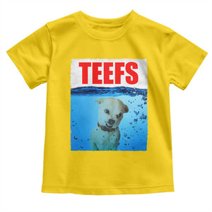 Chihuahua Dog Meme Toddler T Shirt Funny Horror Movie Poster Dog Teefs TS12 Daisy Print Your Wear
