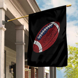 Patriotic Polka Dot Football Garden Flag Dot Day Gift