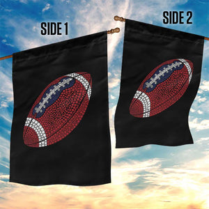 Patriotic Polka Dot Football Garden Flag Dot Day Gift