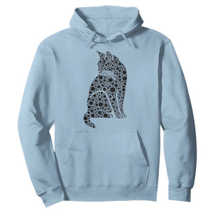 Polka Dot Black Cat Hoodie International Dot Day Gift