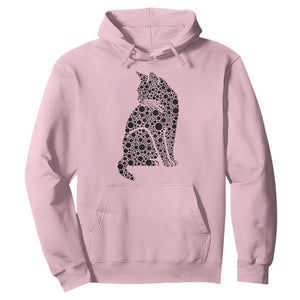 Polka Dot Black Cat Hoodie International Dot Day Gift