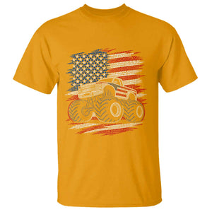 Patriotic Monster Truck Polka Dot T Shirt Dot Day Gift