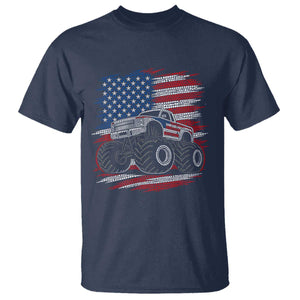 Patriotic Monster Truck Polka Dot T Shirt Dot Day Gift