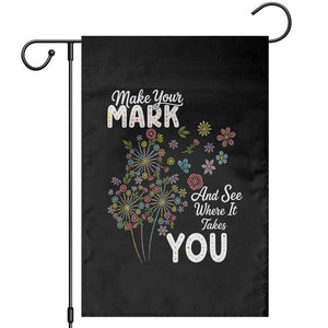 Happy Dot Day Garden Flag Make Your Mark And See Where It Takes You