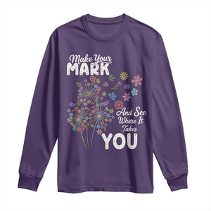 Happy Dot Day Long Sleeve Shirt Make Your Mark And See Where It Takes You