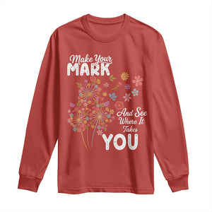 Happy Dot Day Long Sleeve Shirt Make Your Mark And See Where It Takes You