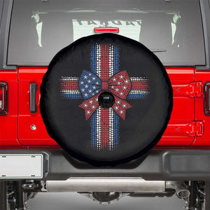 Dot Day Christian Spare Tire Cover Patriotic Polka Dot Cross