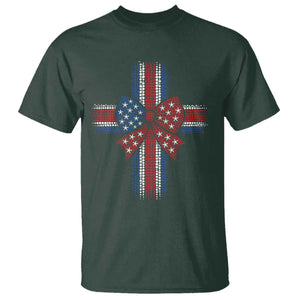 Dot Day Christian T Shirt Patriotic Polka Dot Cross