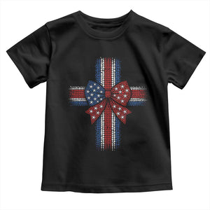 Dot Day Christian Toddler T Shirt Patriotic Polka Dot Cross