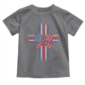 Dot Day Christian Toddler T Shirt Patriotic Polka Dot Cross
