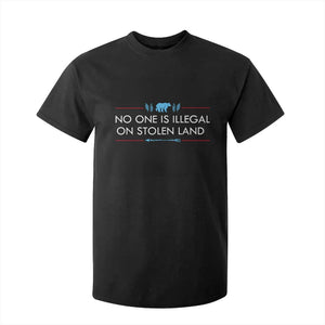 No One Is Illegal On Stolen Land T Shirt For Kid Indigenous Peoples Pride