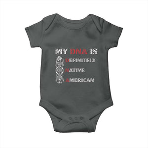 My DNA Is Definitely Native American Baby Onesie Native Roots Pride