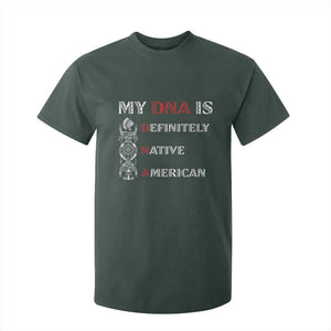 My DNA Is Definitely Native American T Shirt For Kid Native Roots Pride
