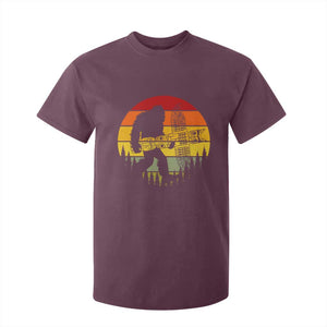 Vintage Pacific Northwest Bigfoot With Totem Pole T Shirt For Kid