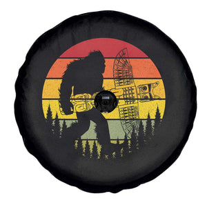 Vintage Pacific Northwest Bigfoot With Totem Pole Spare Tire Cover
