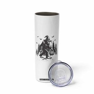 Funny Halloween Gift Skinny Tumbler Bigfoot Witch Costume TS12 Print Your Wear