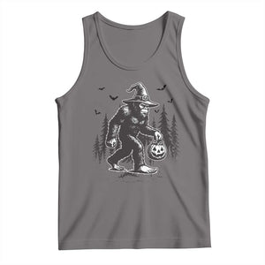 Funny Halloween Gift Tank Top Bigfoot Witch Costume TS12 Deep Heather Print Your Wear
