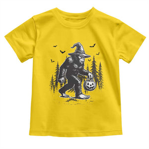 Funny Halloween Gift Toddler T Shirt Bigfoot Witch Costume TS12 Daisy Print Your Wear