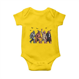 Funny Halloween Baby Onesie Bigfoot Monster Cosplay Characters TS12 Daisy Print Your Wear