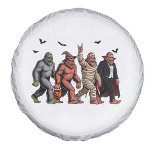 Funny Halloween Spare Tire Cover Bigfoot Monster Cosplay Characters TS12 Print Your Wear