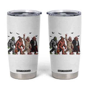Funny Halloween Tumbler Cup Bigfoot Monster Cosplay Characters TS12 White Print Your Wear
