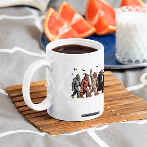Funny Halloween Coffee Mug Bigfoot Monster Cosplay Characters TS12 Print Your Wear