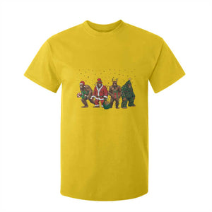 Bigfoot Christmas Cosplay T Shirt For Kid Funny Holiday Gift TS12 Daisy Print Your Wear