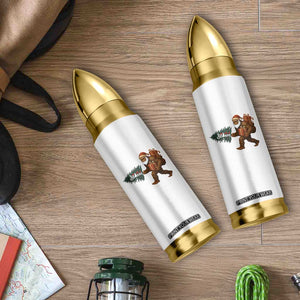 Believe Bigfoot Christmas Bullet Tumbler Sasquatch Holiday Gift TS12 Print Your Wear