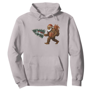 Believe Bigfoot Christmas Hoodie Sasquatch Holiday Gift TS12 Ice Gray Print Your Wear
