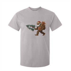 Believe Bigfoot Christmas T Shirt For Kid Sasquatch Holiday Gift TS12 Ice Gray Print Your Wear