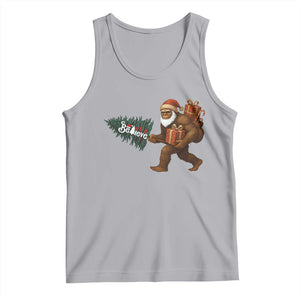 Believe Bigfoot Christmas Tank Top Sasquatch Holiday Gift TS12 Athletic Heather Print Your Wear