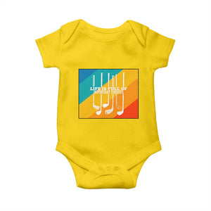 Funny Golf Clubs Baby Onesie Life Is Full Of Important Choices TS12 Daisy Print Your Wear